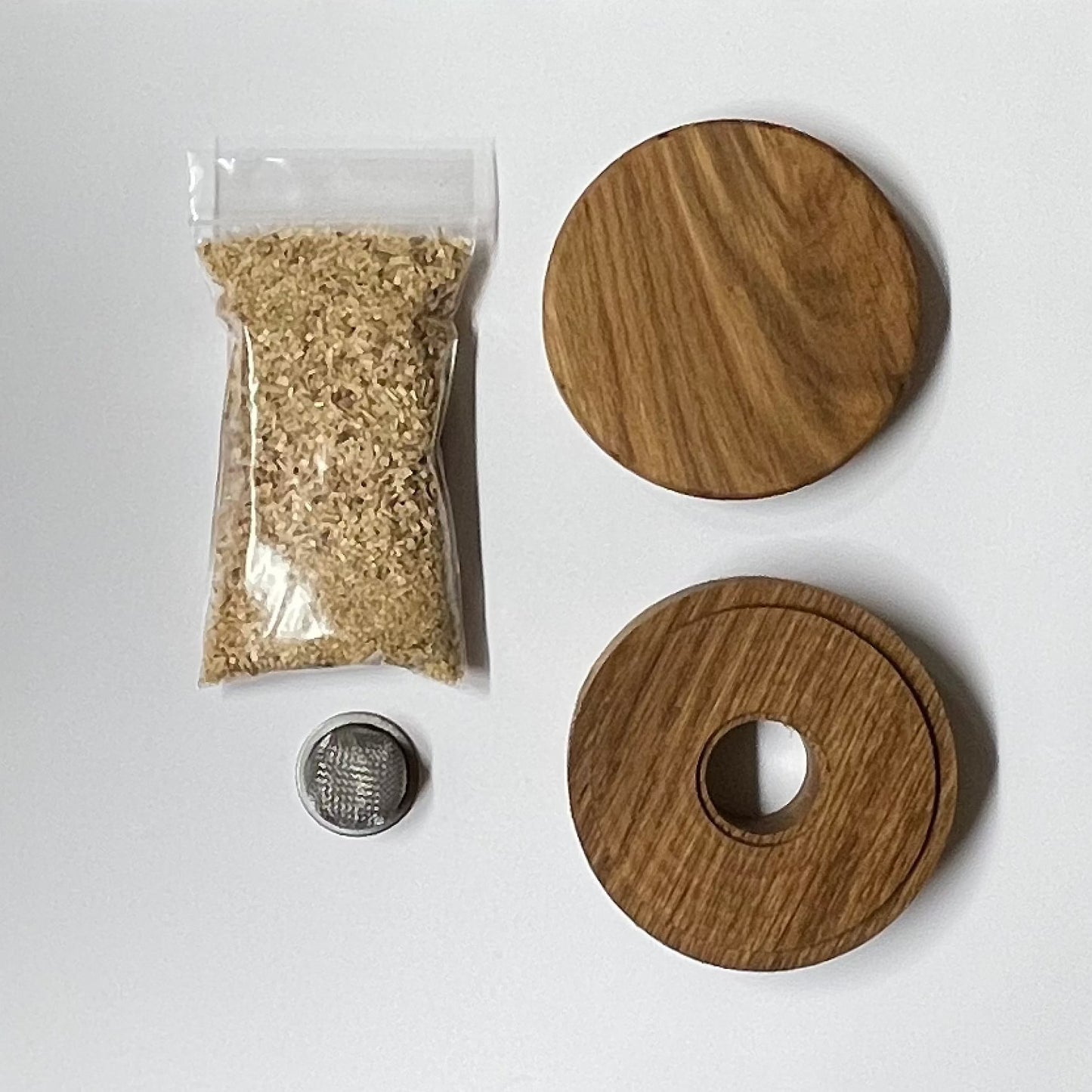 Cocktail/Whiskey drink smoker - Round